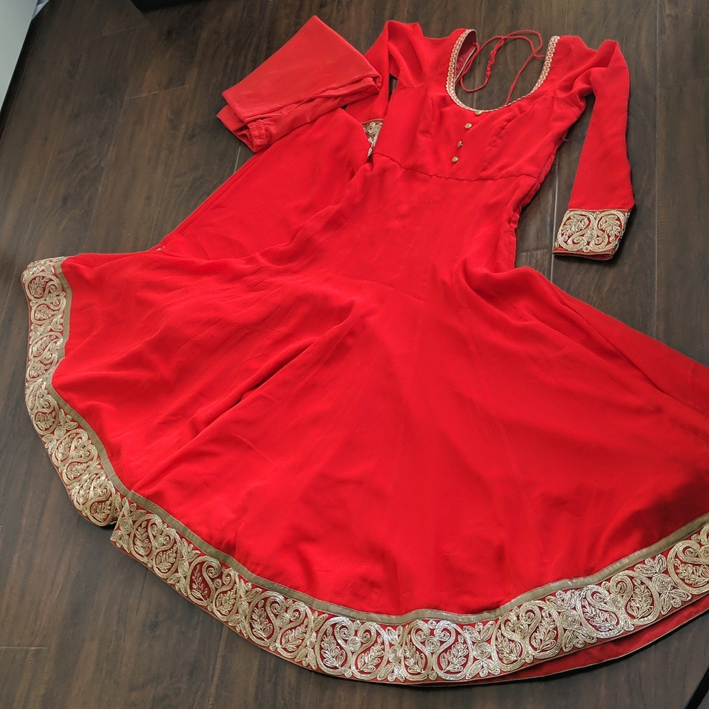 Anarkali gown